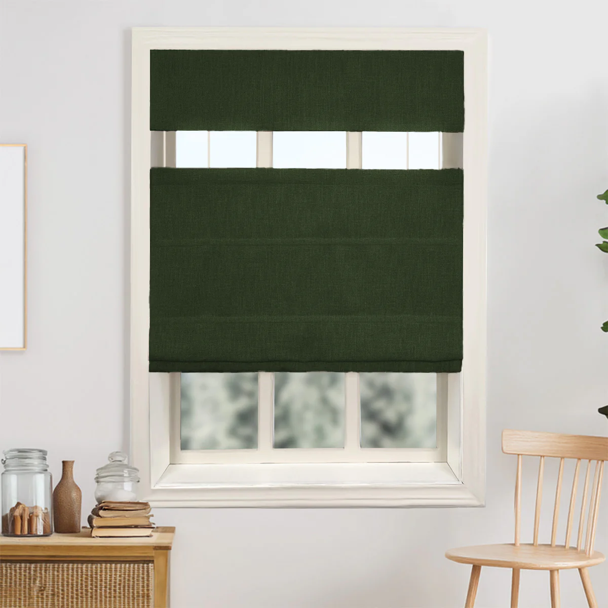 Bella Cotton Roman Shades & Blinds | Top Down Bottom Up - Image 39