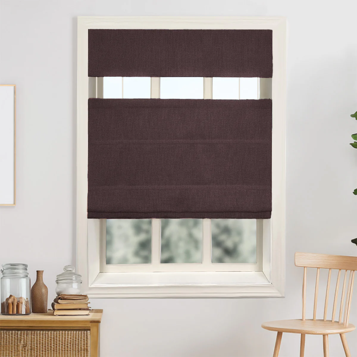 Bella Cotton Roman Shades & Blinds | Top Down Bottom Up - Image 7