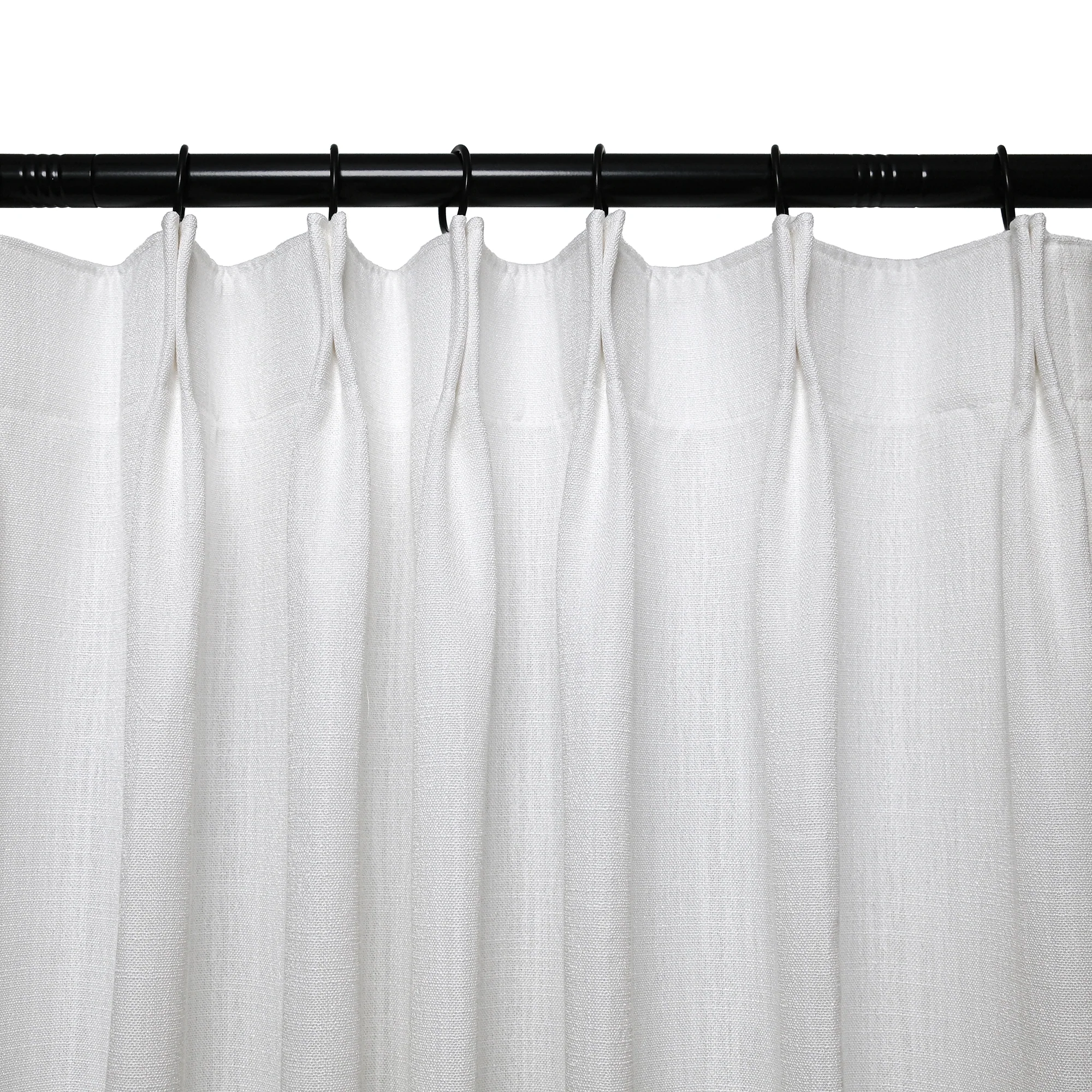 Lily Linen Curtains & Drapes Pleated - Image 7