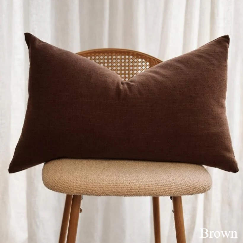 Jenna Linen Pillow - Image 7