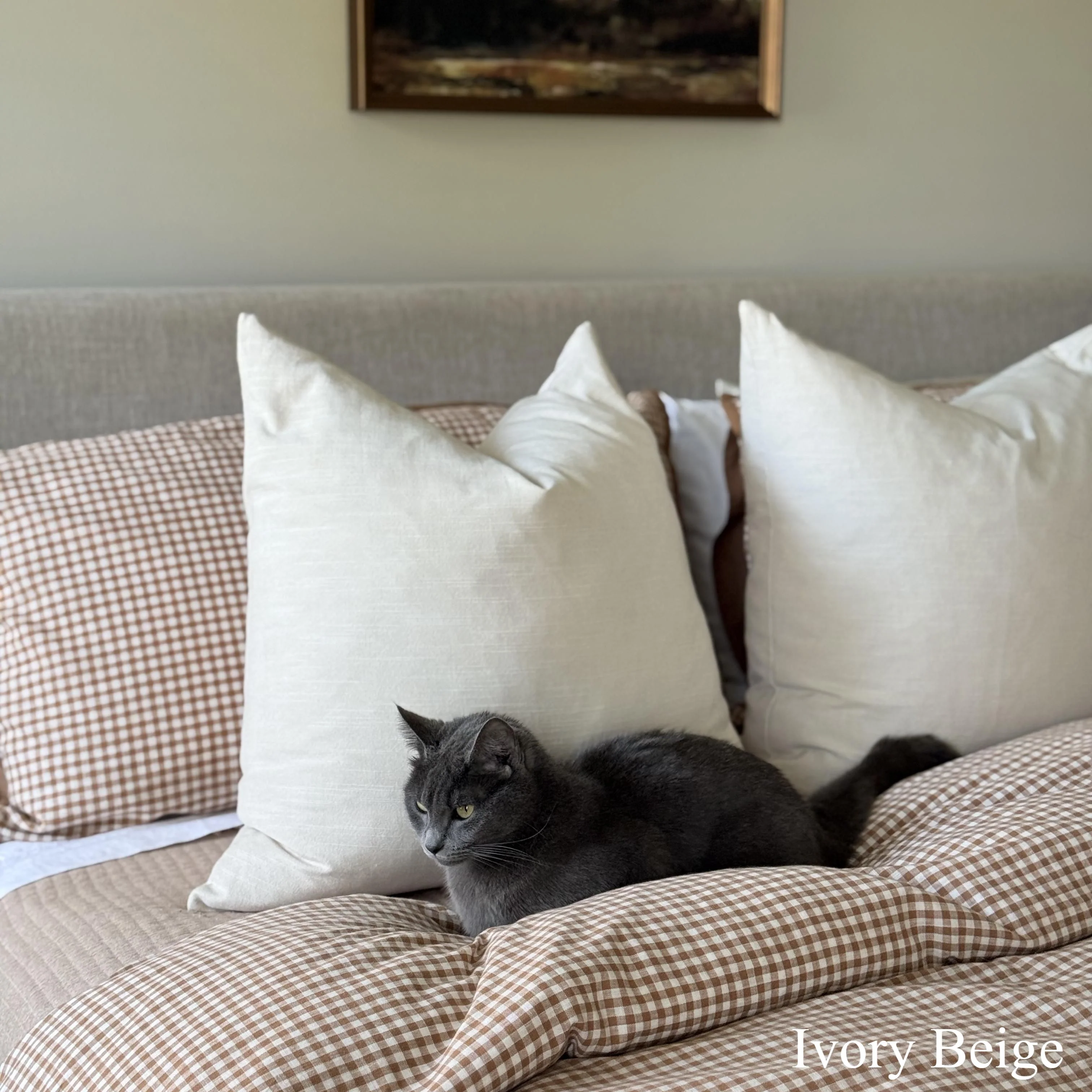 Jenna Linen Pillow - Image 8