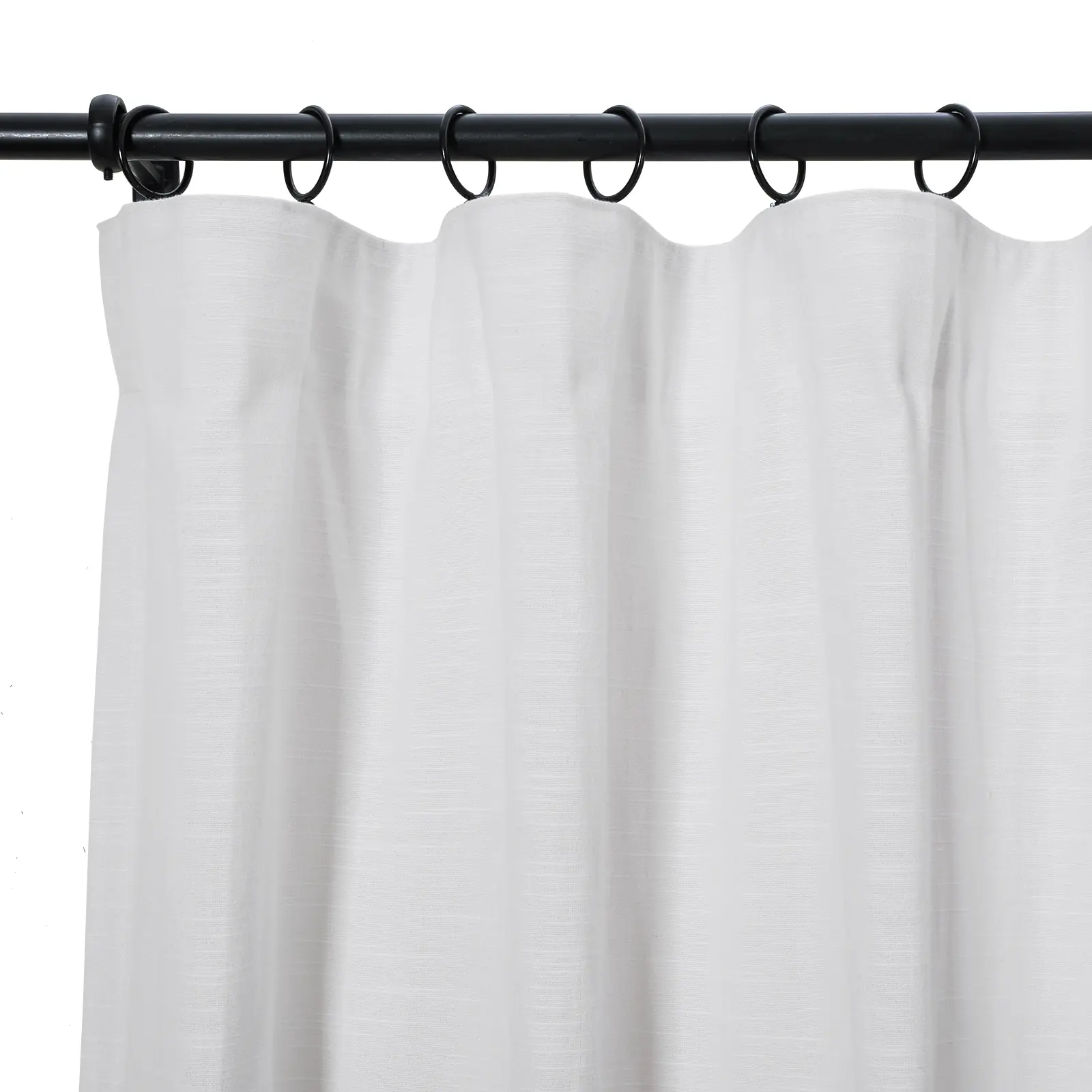 Jenna Linen Curtains & Drapes Soft Top - Image 12