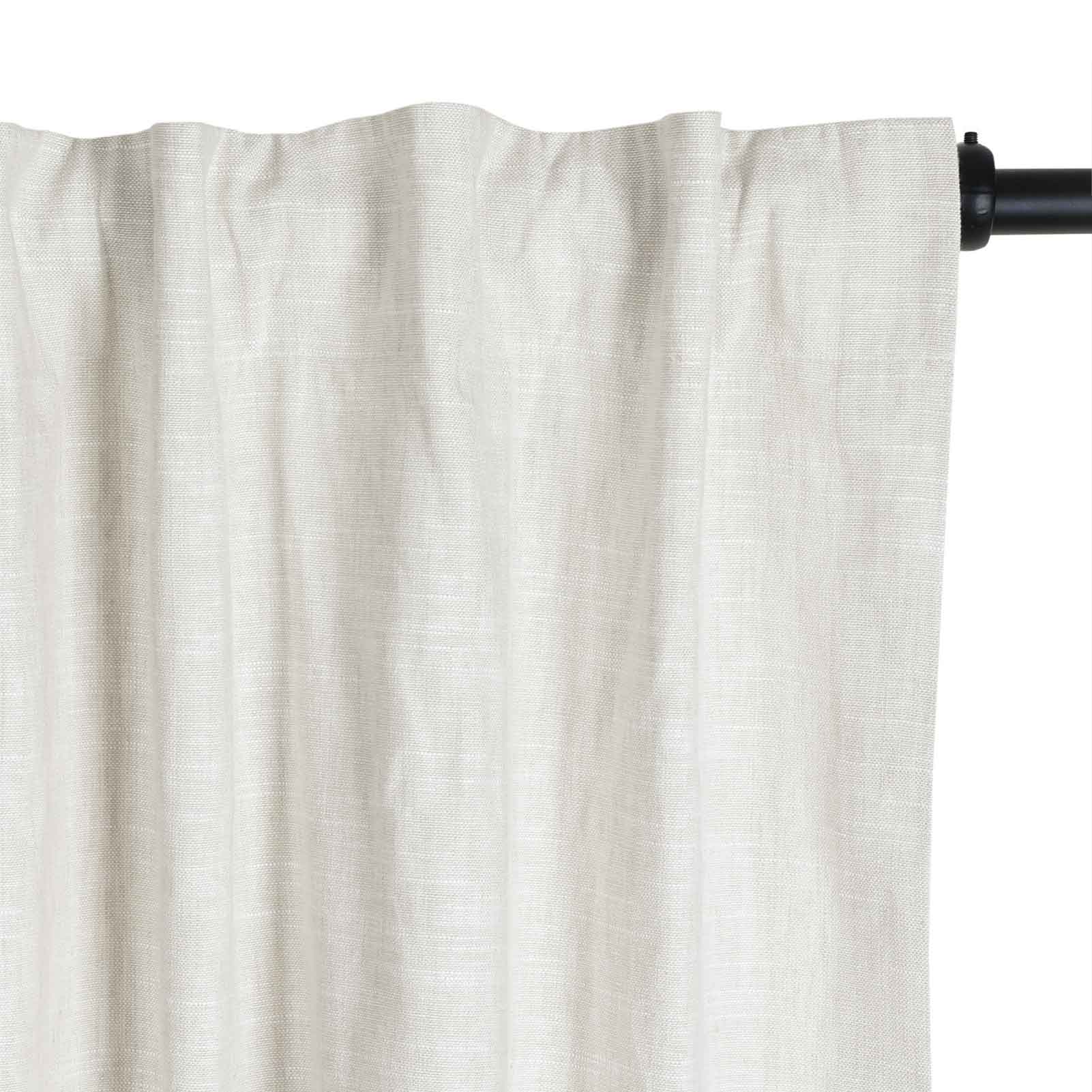 Jenna Linen Curtains & Drapes Soft Top - Image 34