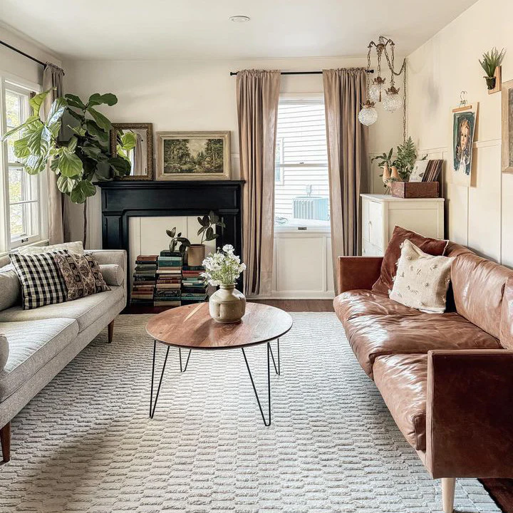 Jenna Linen Curtains & Drapes Soft Top - Image 4