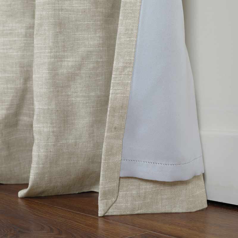 Jenna Linen Curtains & Drapes Grommet - Image 11