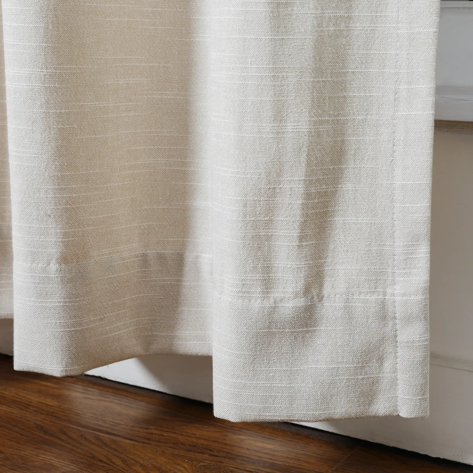 Jenna Linen Curtains & Drapes Grommet - Image 6