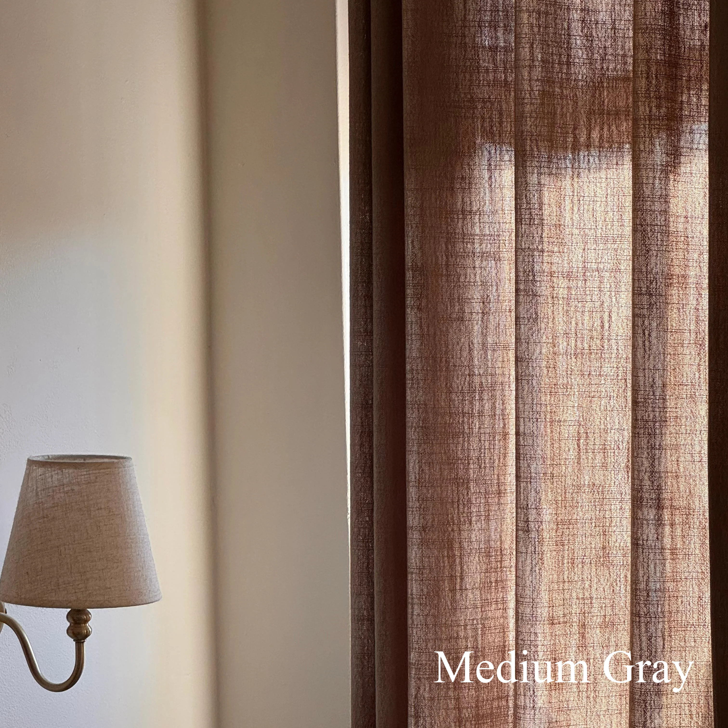 Kelly Flax Linen Curtains & Drapes Pleated - Image 5