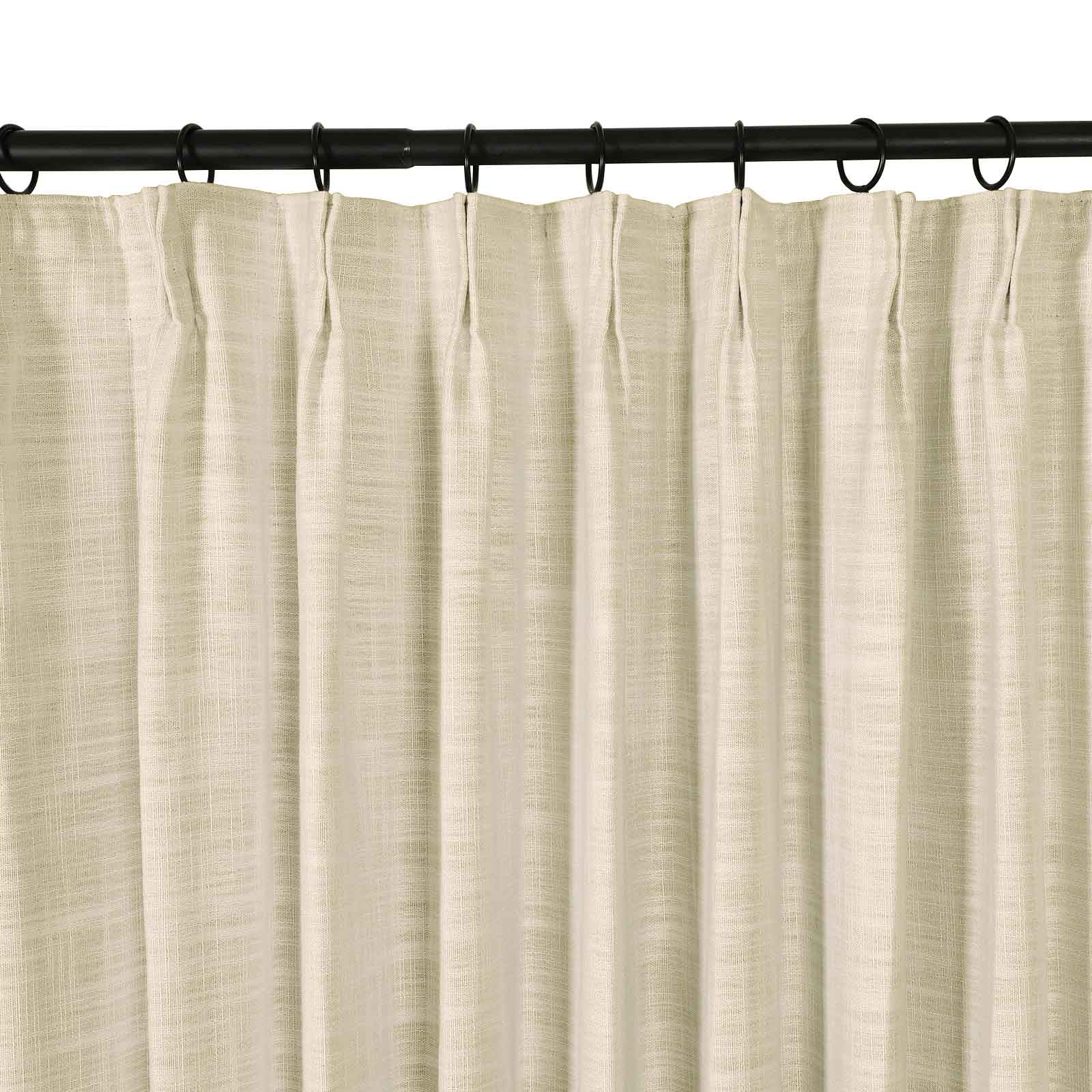 Kelly Flax Linen Curtains & Drapes Pleated - Image 6