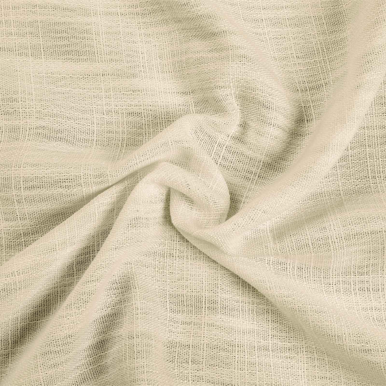Kelly Linen Blend Curtains & Drapes Soft Top - Image 8