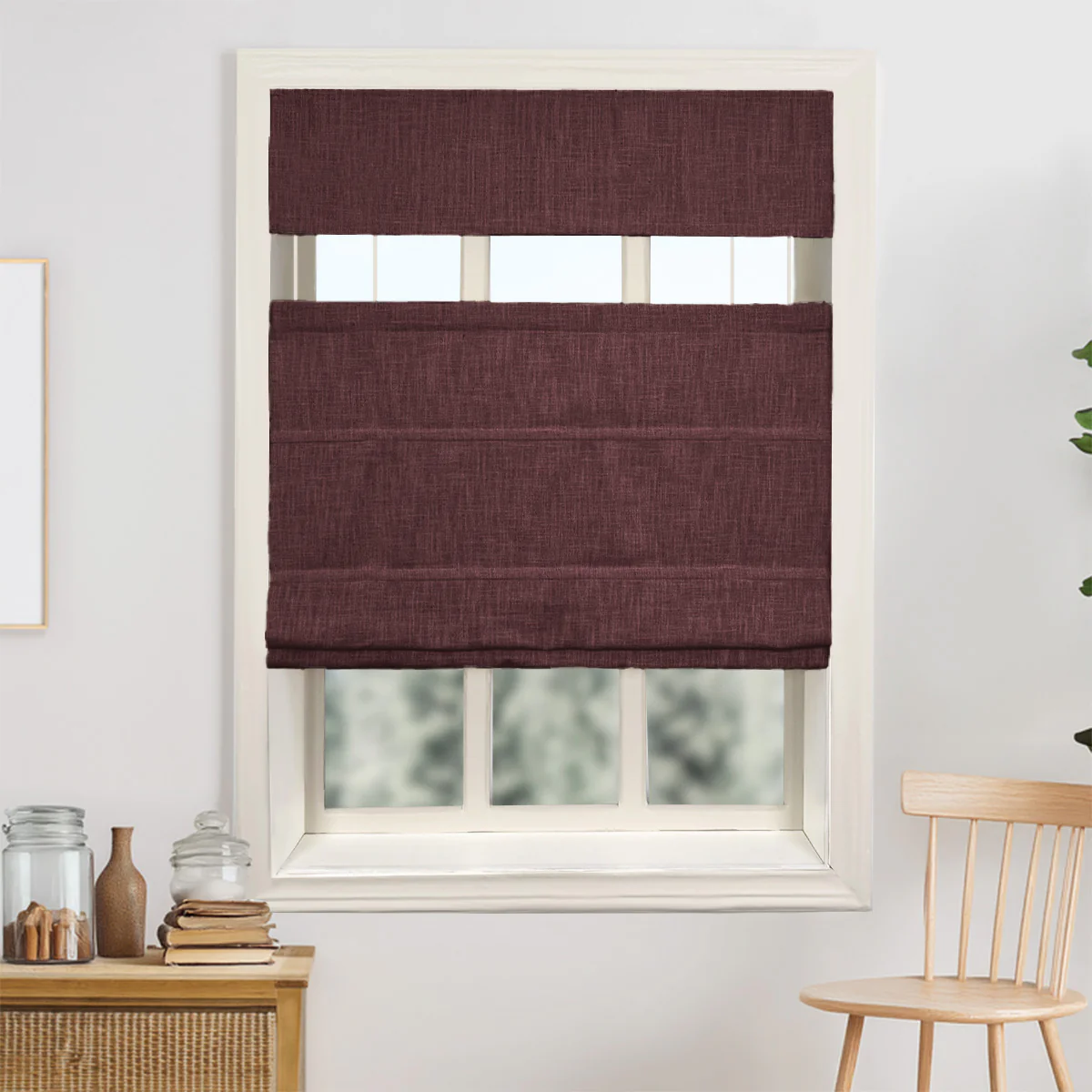 Kelly Linen Roman Shades & Blinds | Top Down Bottom Up - Image 16