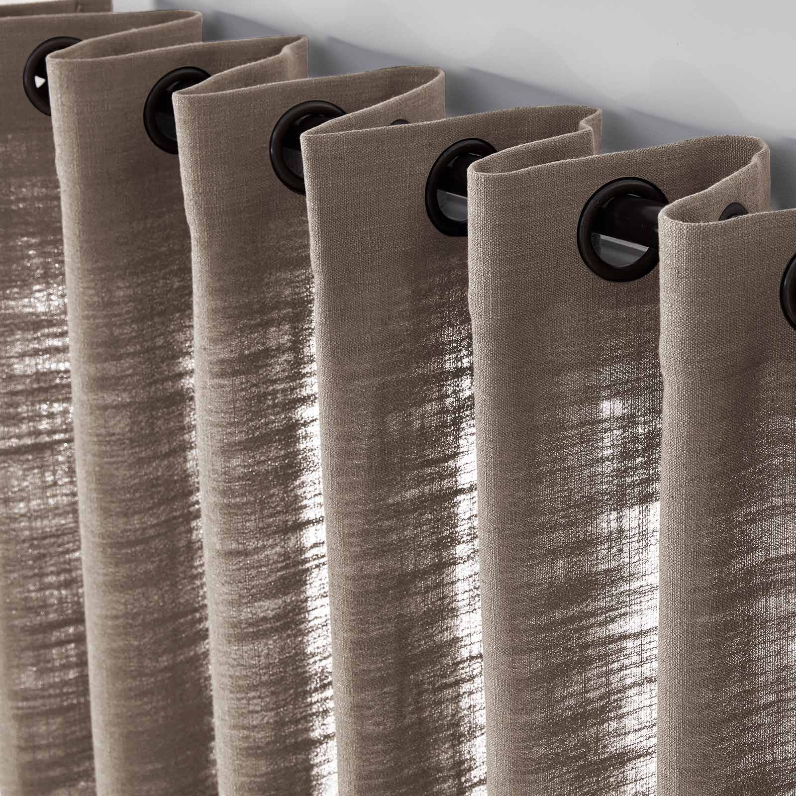 Lily Linen Curtains & Drapes Grommet - Image 5