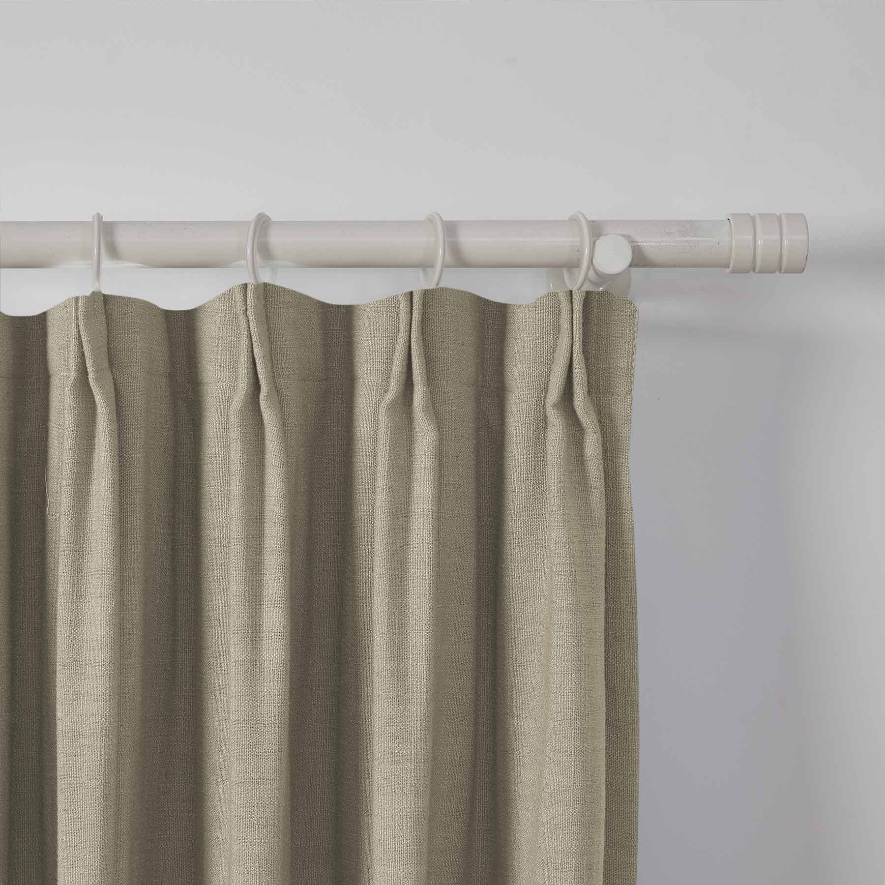 Lily Linen Curtains & Drapes Pleated - Image 17