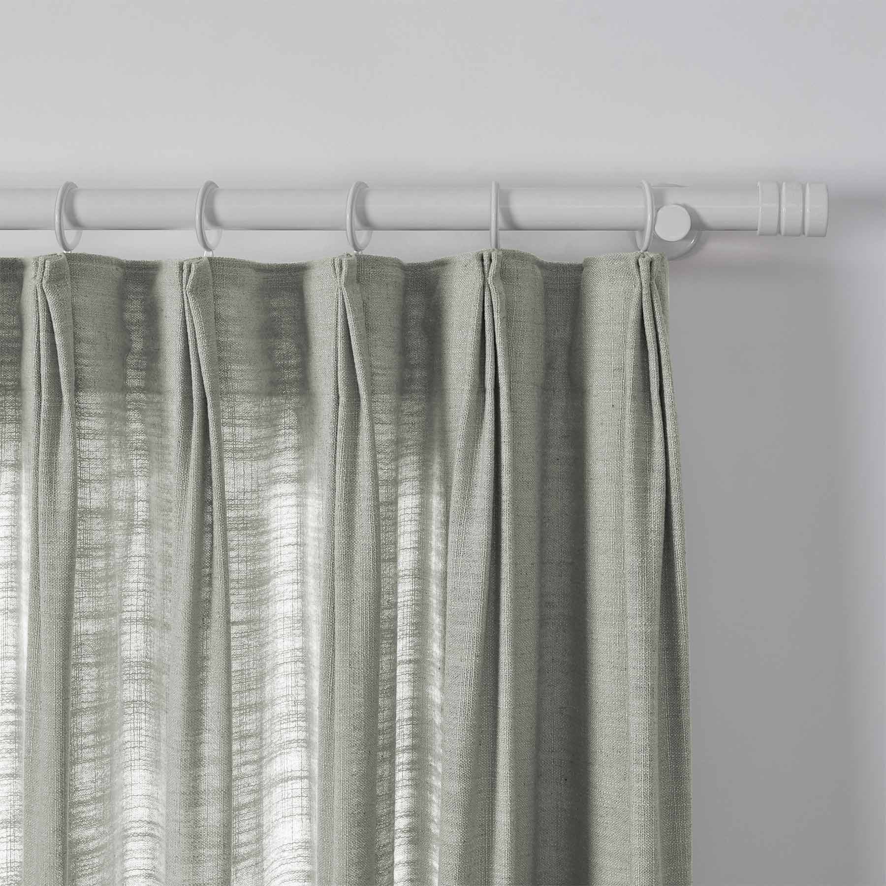 Lily Linen Curtains & Drapes Pleated - Image 18