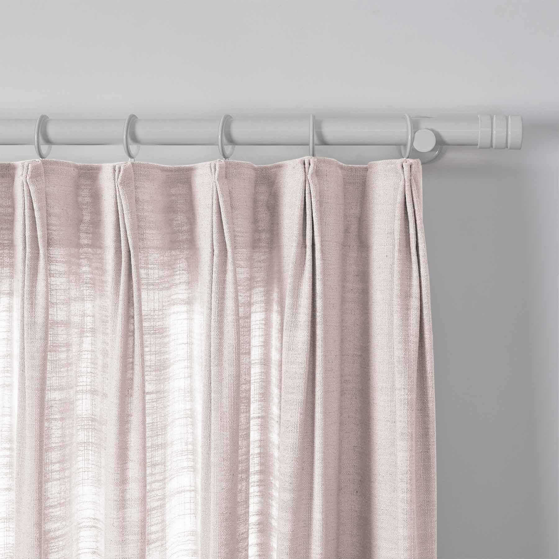 Lily Linen Curtains & Drapes Pleated - Image 19