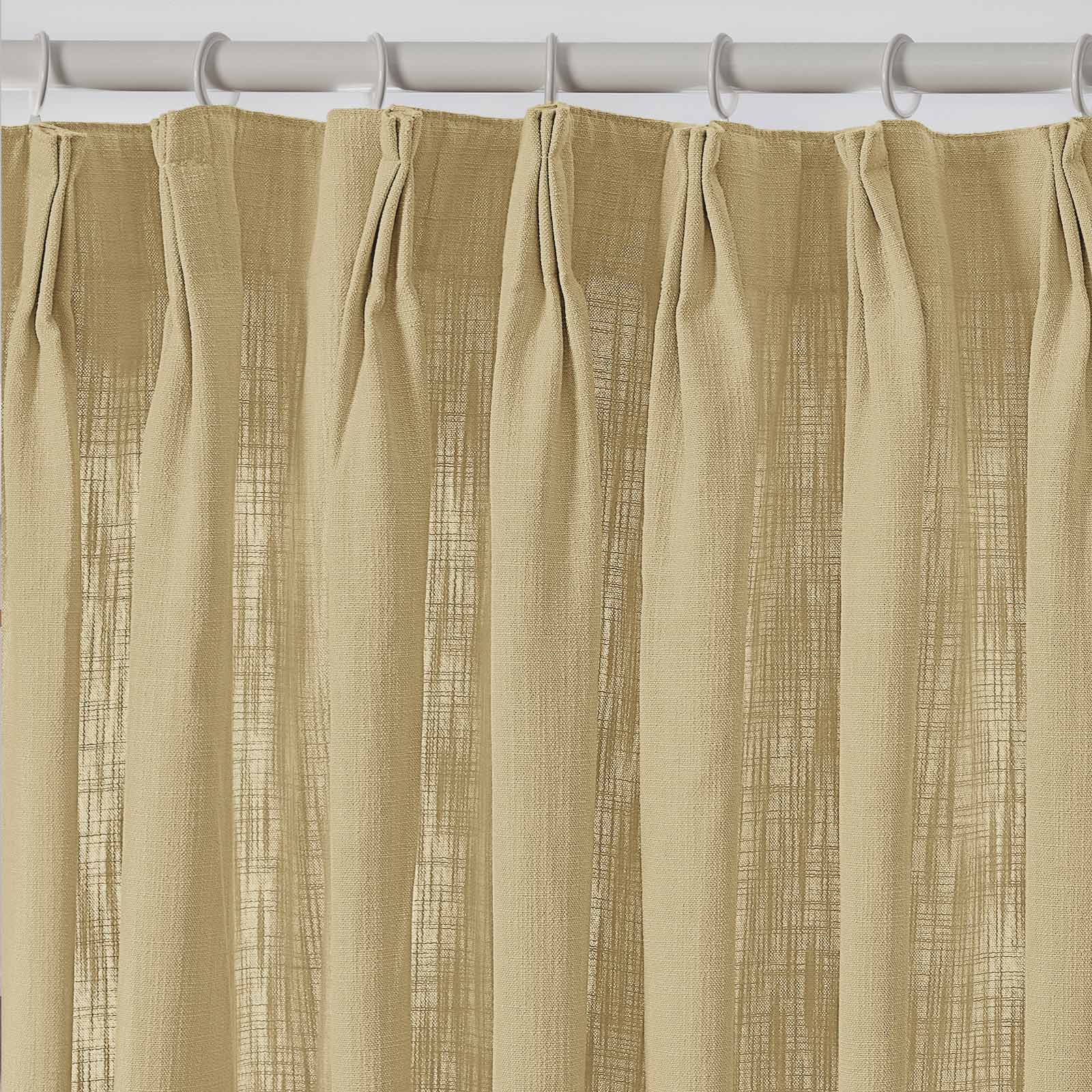 Lily Linen Curtains & Drapes Pleated - Image 20