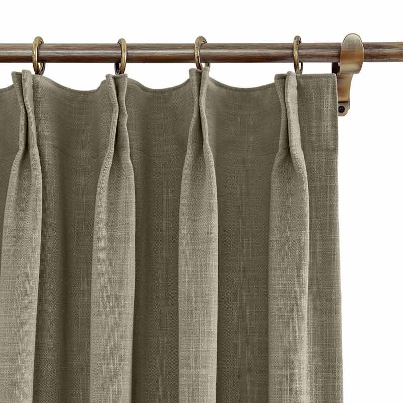 Lily Linen Curtains & Drapes Pleated - Image 22