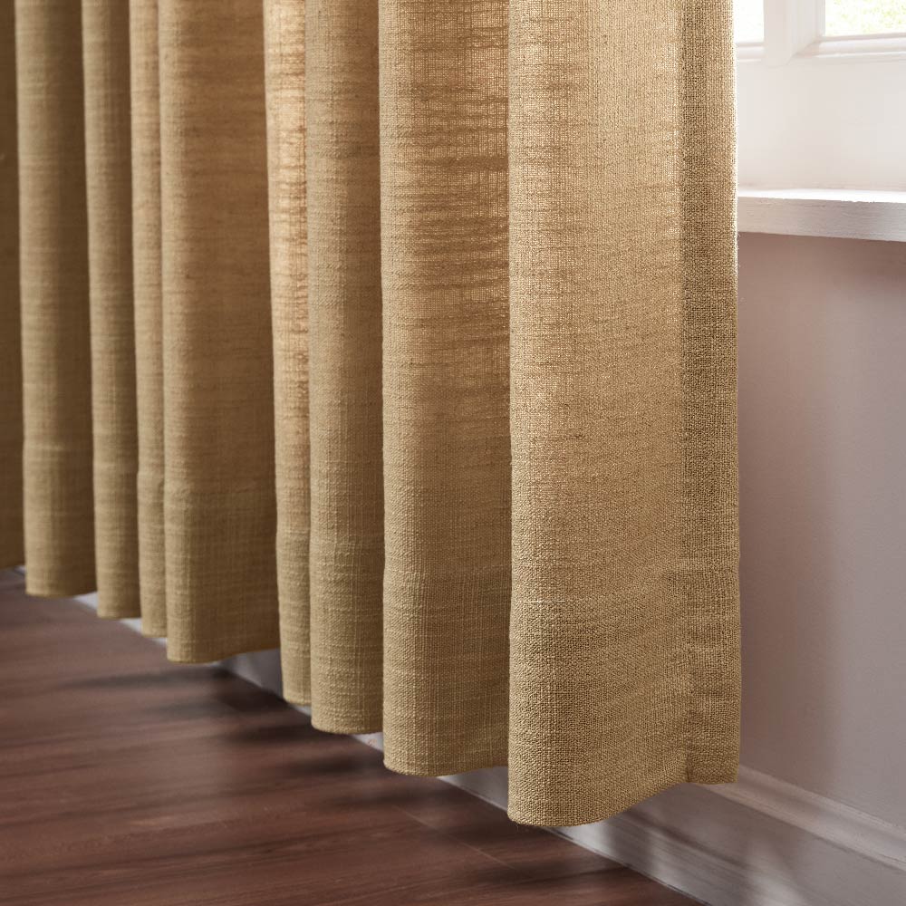 Lily Linen Curtains & Drapes Pleated - Image 12
