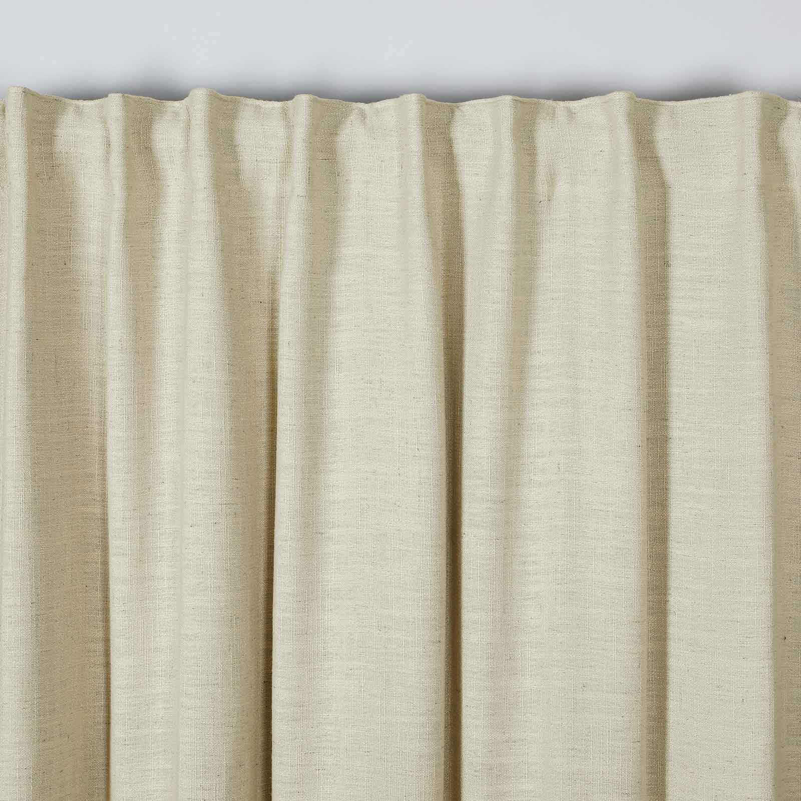 Kelly Linen Blend Curtains & Drapes Soft Top - Image 6