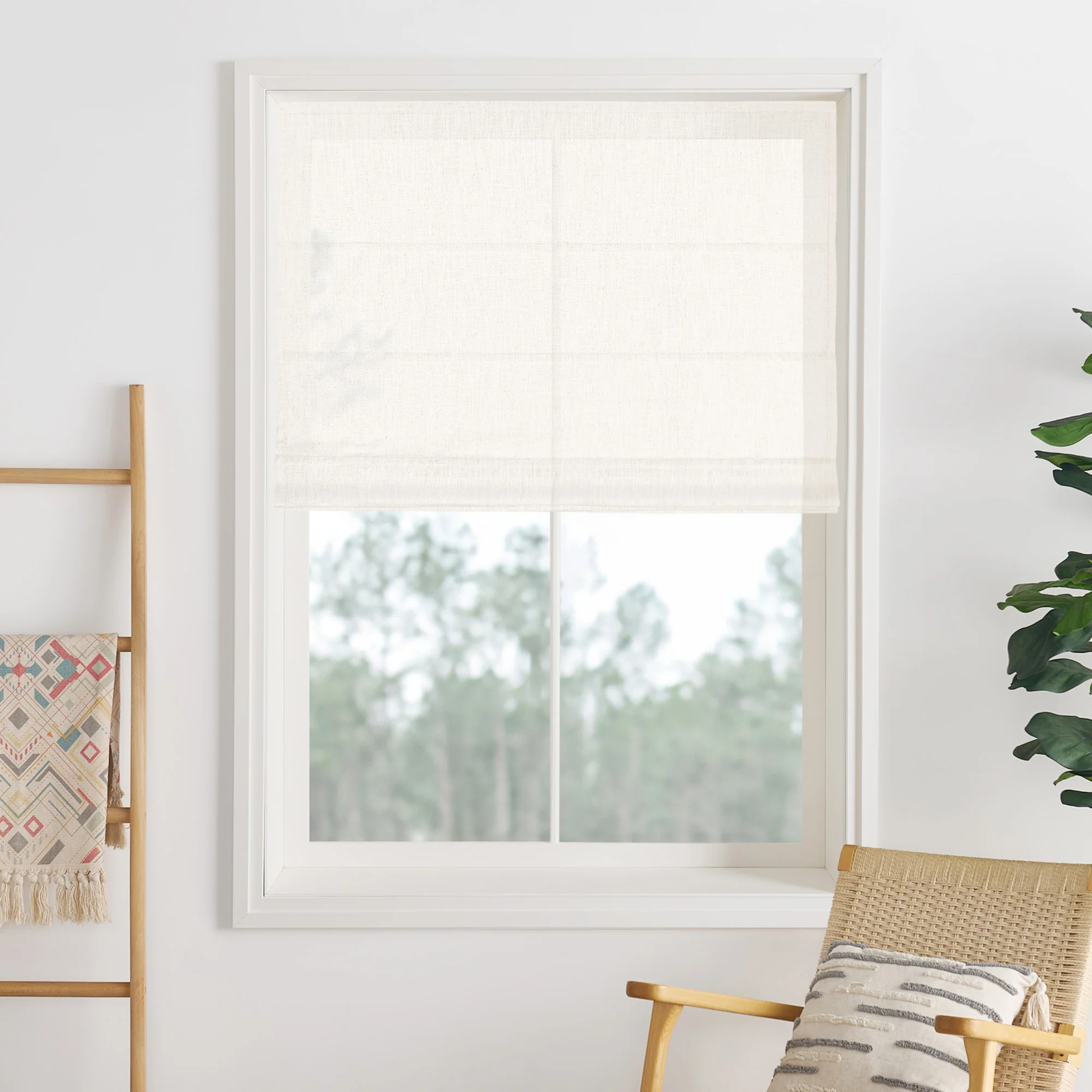 Lily Linen Roman Shades & Blinds - Image 18