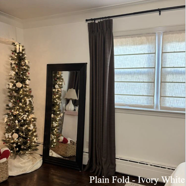 Lily Linen Roman Shades & Blinds - Image 5