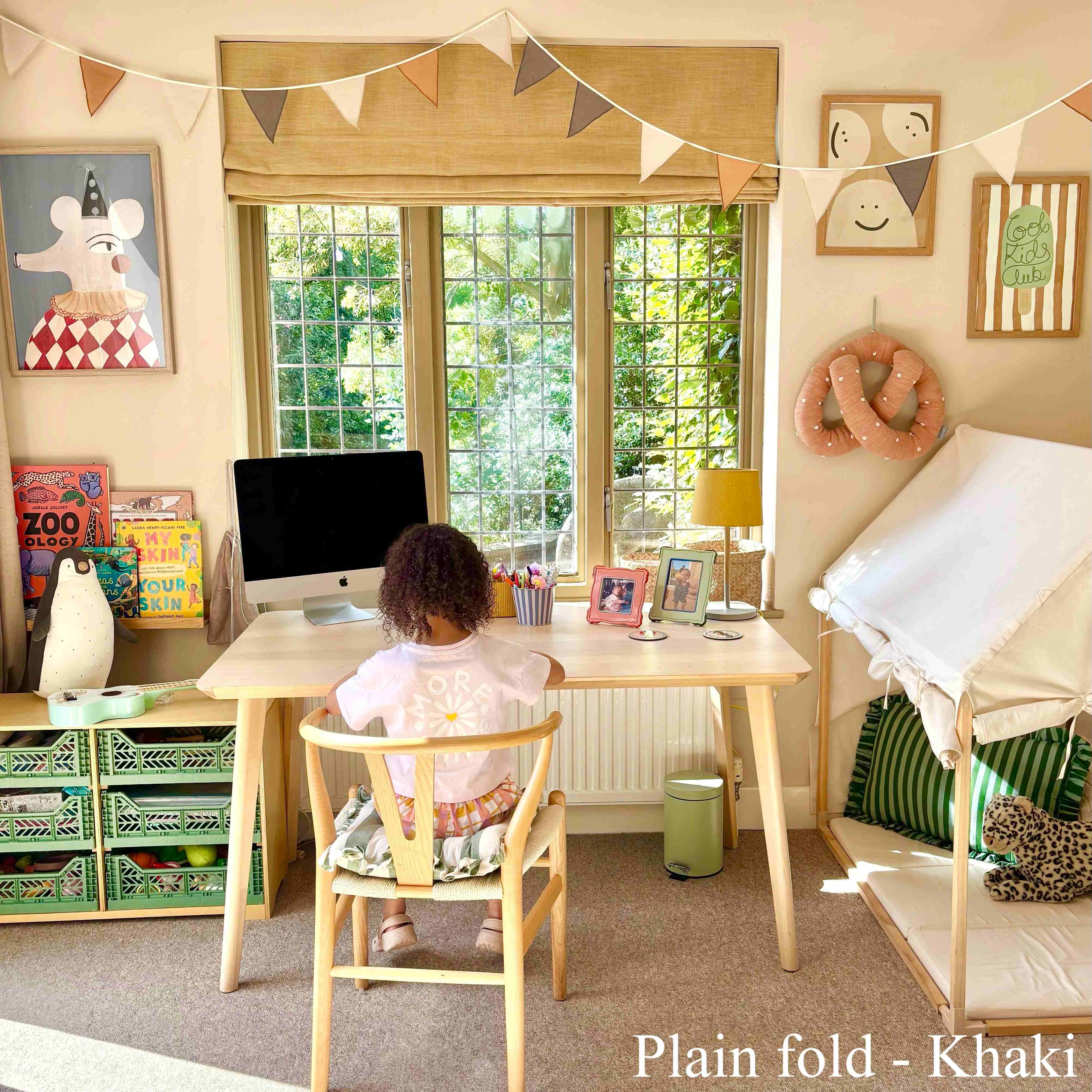 Lily Linen Roman Shades & Blinds - Image 7