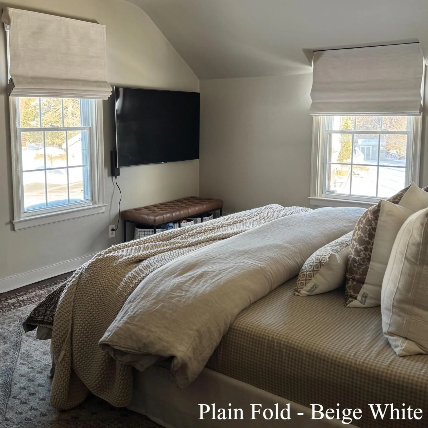 Lily Linen Roman Shades & Blinds - Image 9