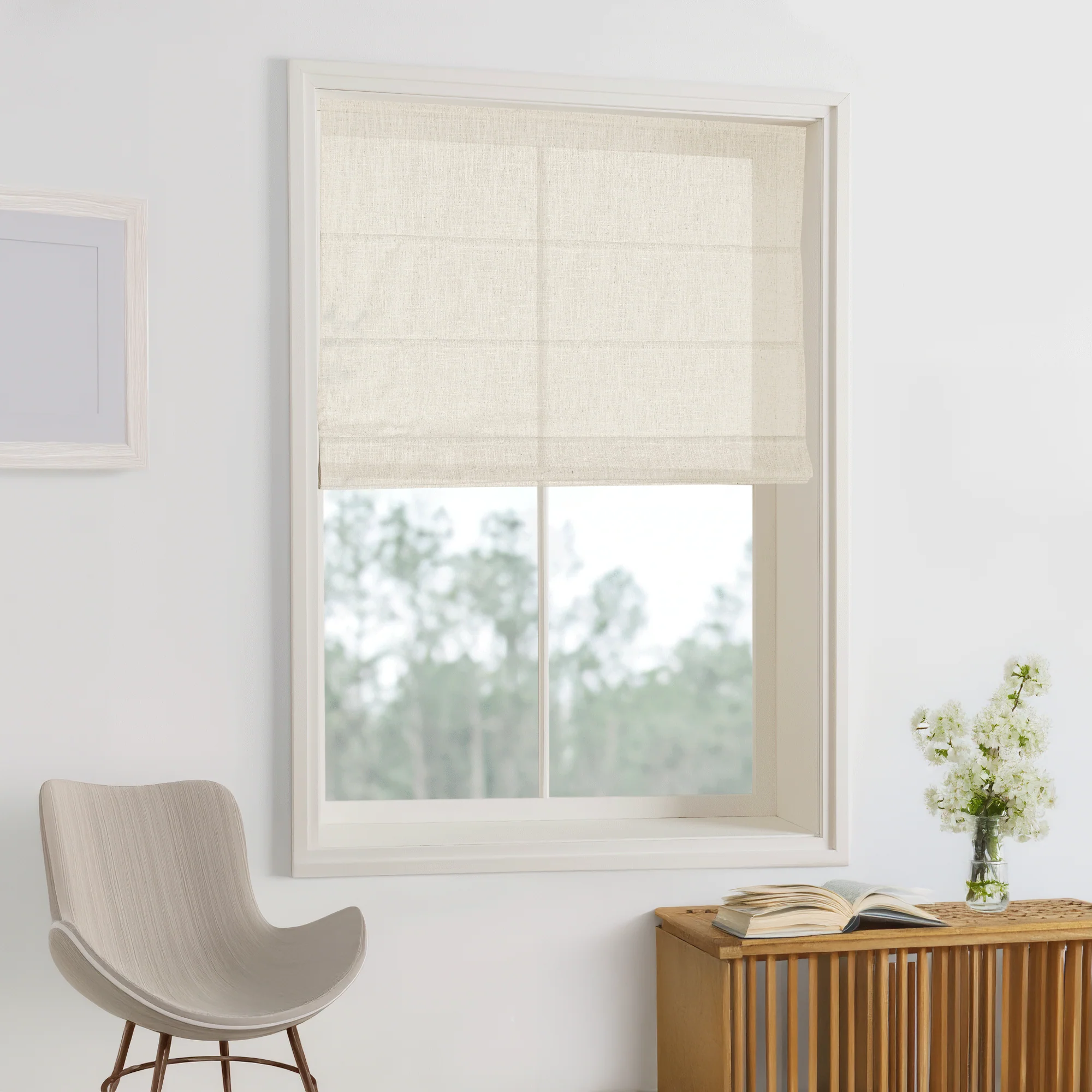 Bella Cotton Roman Shades & Blinds - Image 5