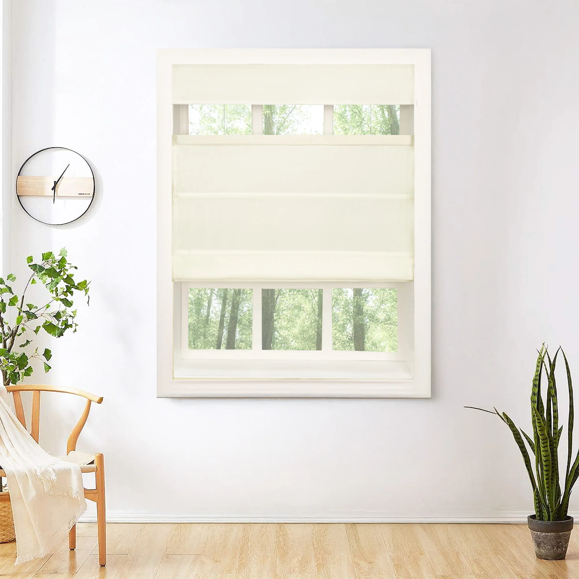 Lora Premium Silk Roman Shades & Blinds | Top Down Bottom Up - Image 10