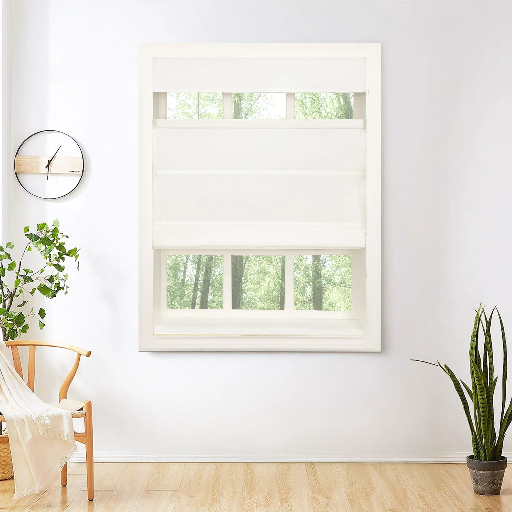 Lora Premium Silk Roman Shades & Blinds | Top Down Bottom Up - Image 11