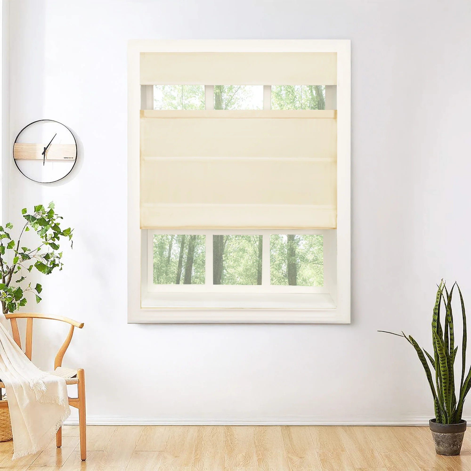 Lora Premium Silk Roman Shades & Blinds | Top Down Bottom Up - Image 15