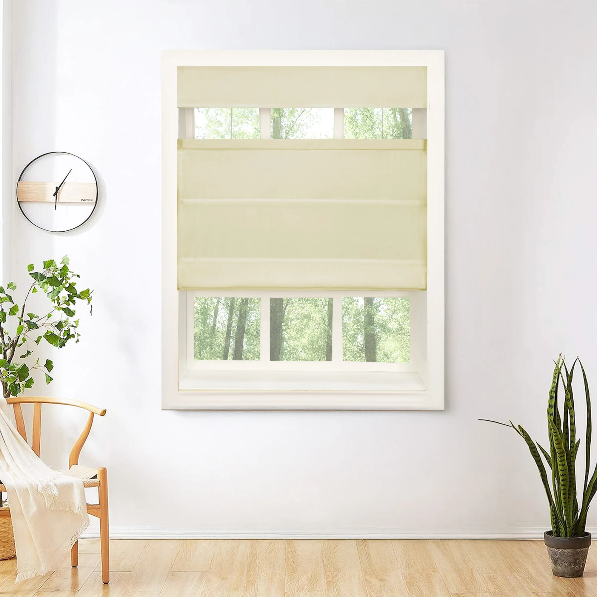 Lora Premium Silk Roman Shades & Blinds | Top Down Bottom Up - Image 19
