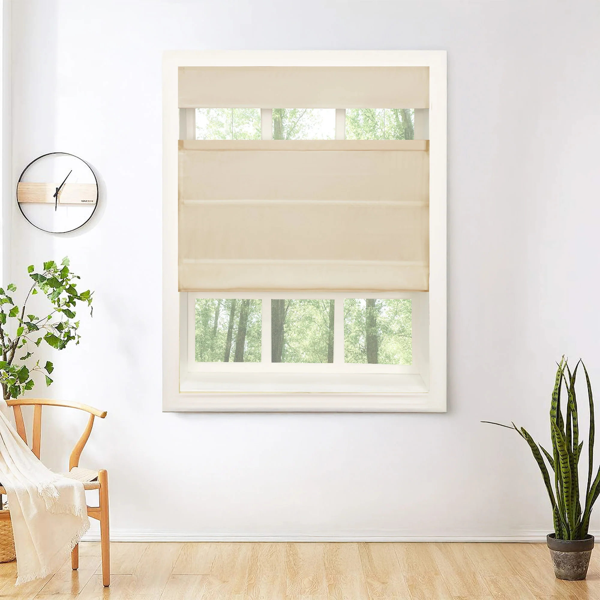 Lora Premium Silk Roman Shades & Blinds | Top Down Bottom Up - Image 20