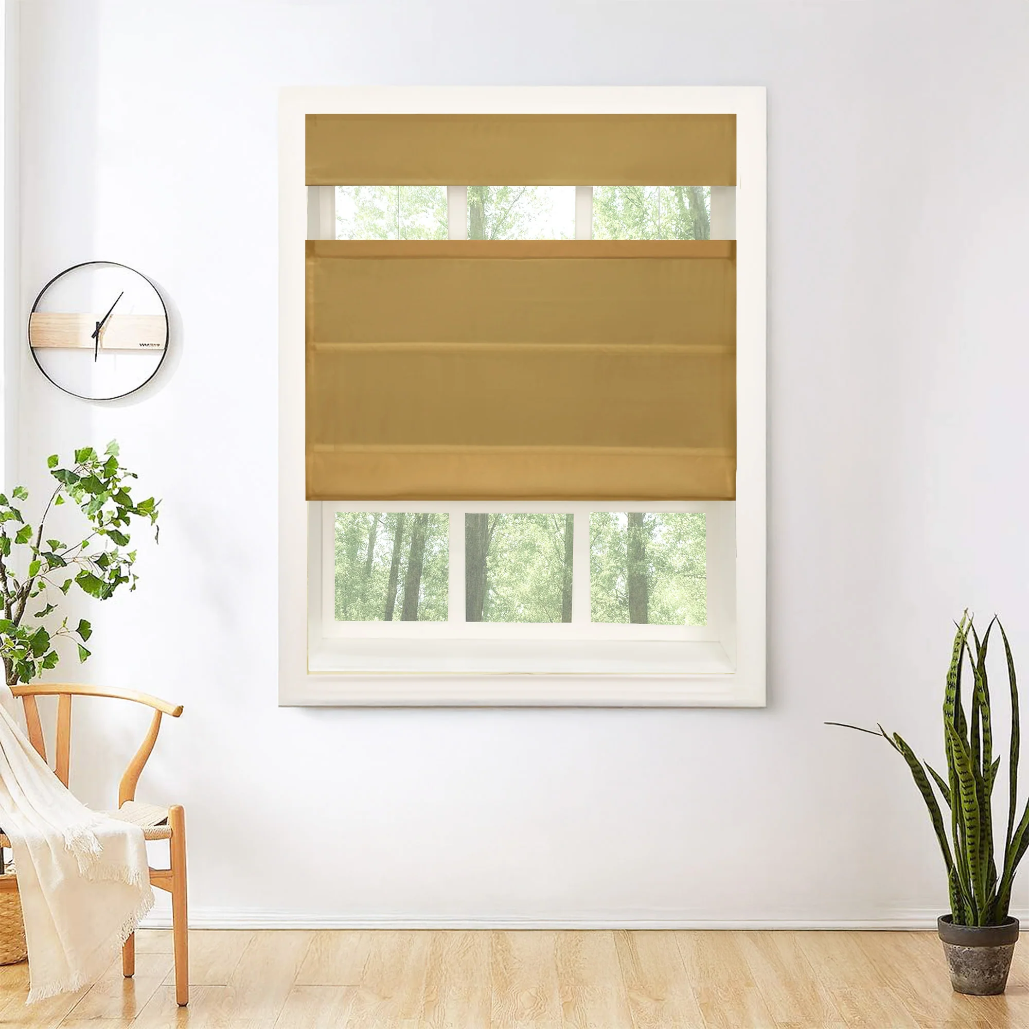 Lora Premium Silk Roman Shades & Blinds | Top Down Bottom Up - Image 21