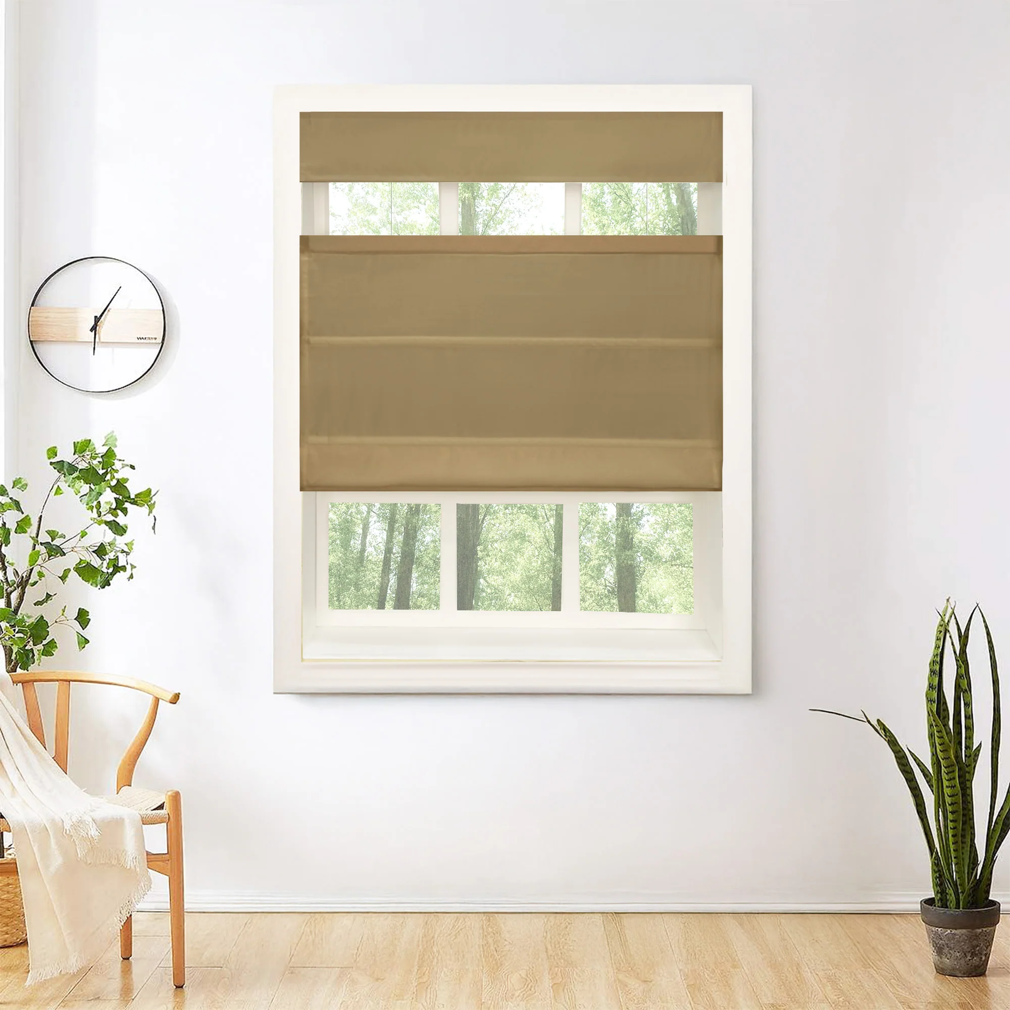 Lora Premium Silk Roman Shades & Blinds | Top Down Bottom Up - Image 22