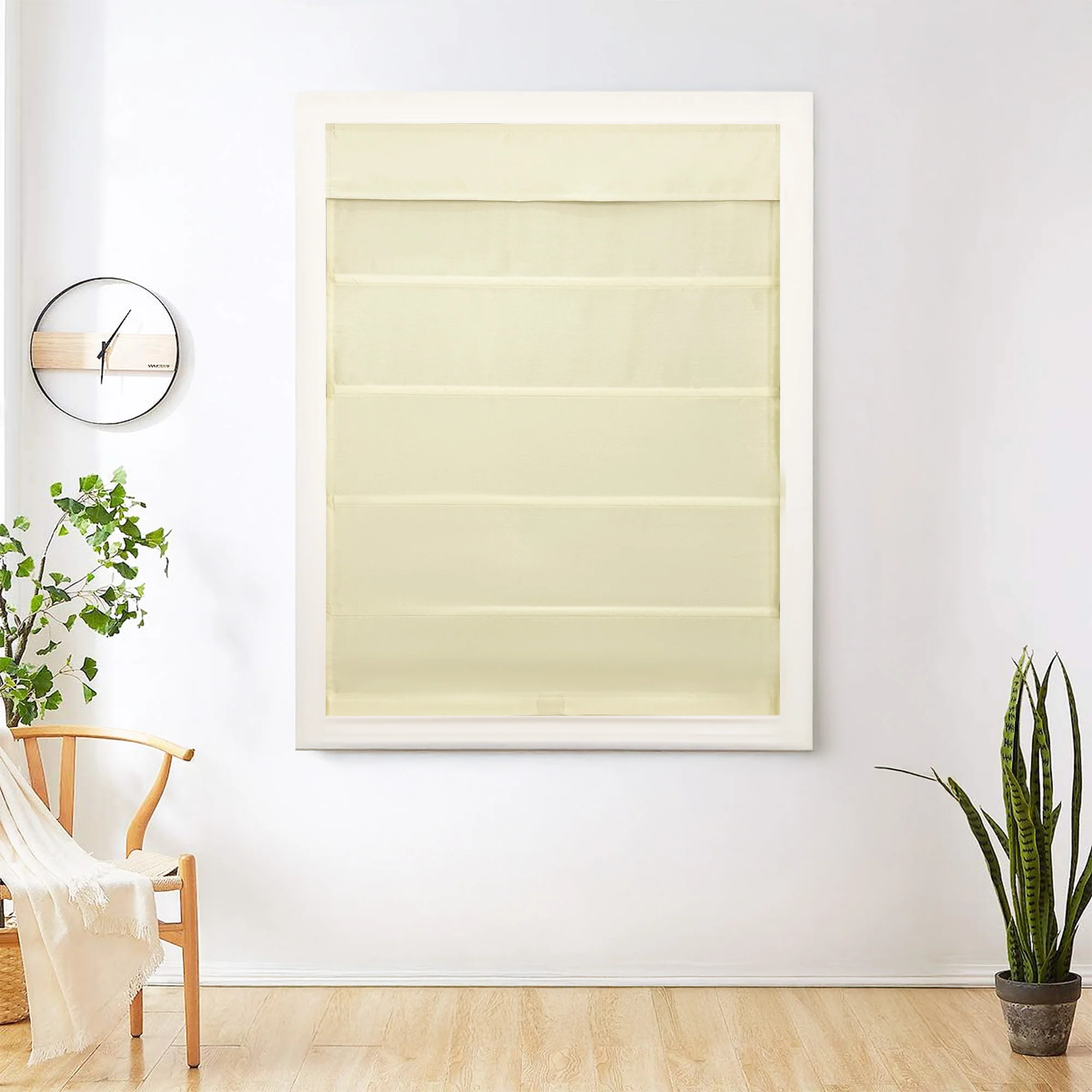 Lora Premium Silk Roman Shades & Blinds | Top Down Bottom Up - Image 3