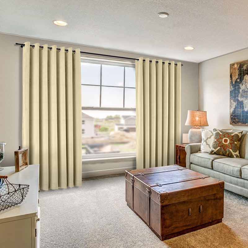 Maillard Velvet Curtains & Drapes Grommet - Image 11