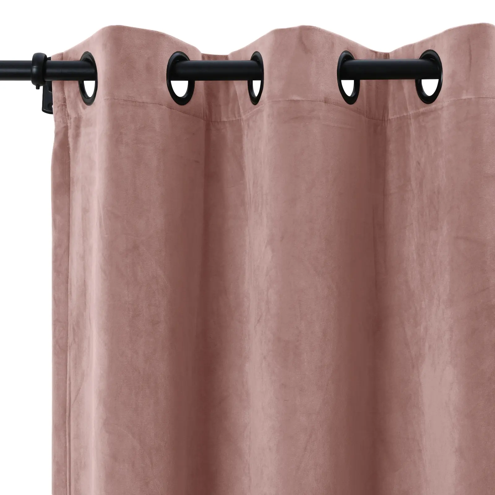 Maillard Velvet Curtains & Drapes Grommet - Image 3