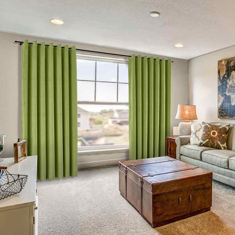 Maillard Velvet Curtains & Drapes Grommet - Image 36