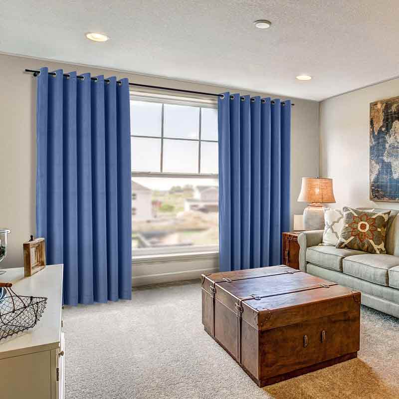 Maillard Velvet Curtains & Drapes Grommet - Image 40