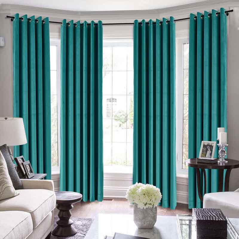 Maillard Velvet Curtains & Drapes Grommet - Image 41