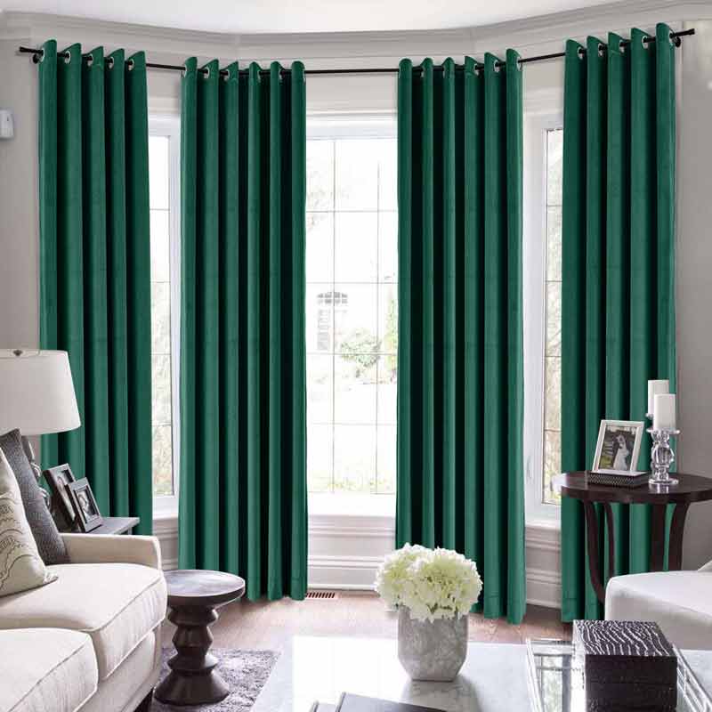Maillard Velvet Curtains & Drapes Grommet - Image 42