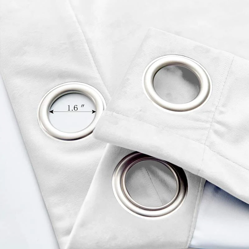 Maillard Velvet Curtains & Drapes Grommet - Image 6