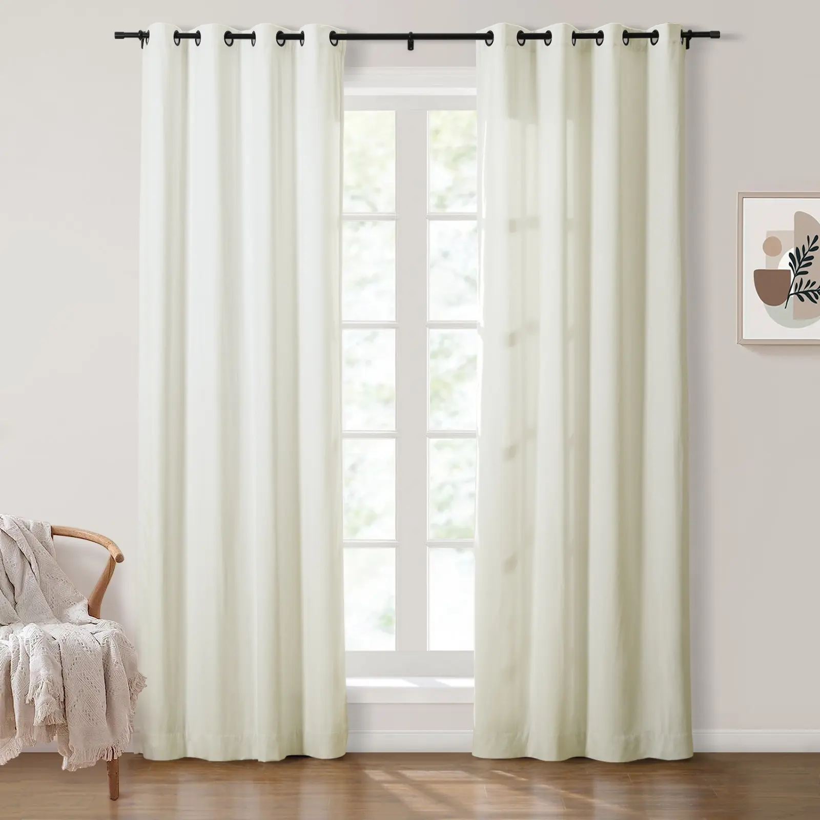 Maillard Velvet Curtains & Drapes Grommet - Image 67