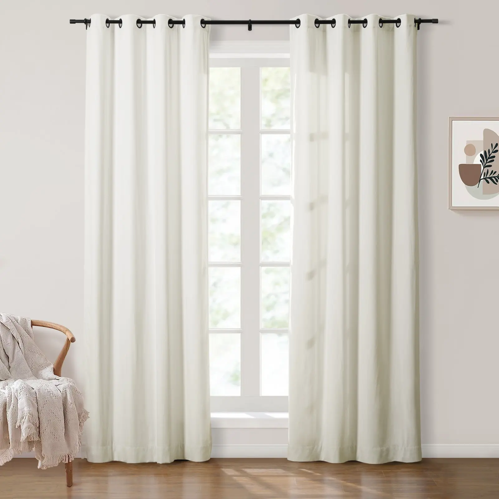 Maillard Velvet Curtains & Drapes Grommet - Image 90