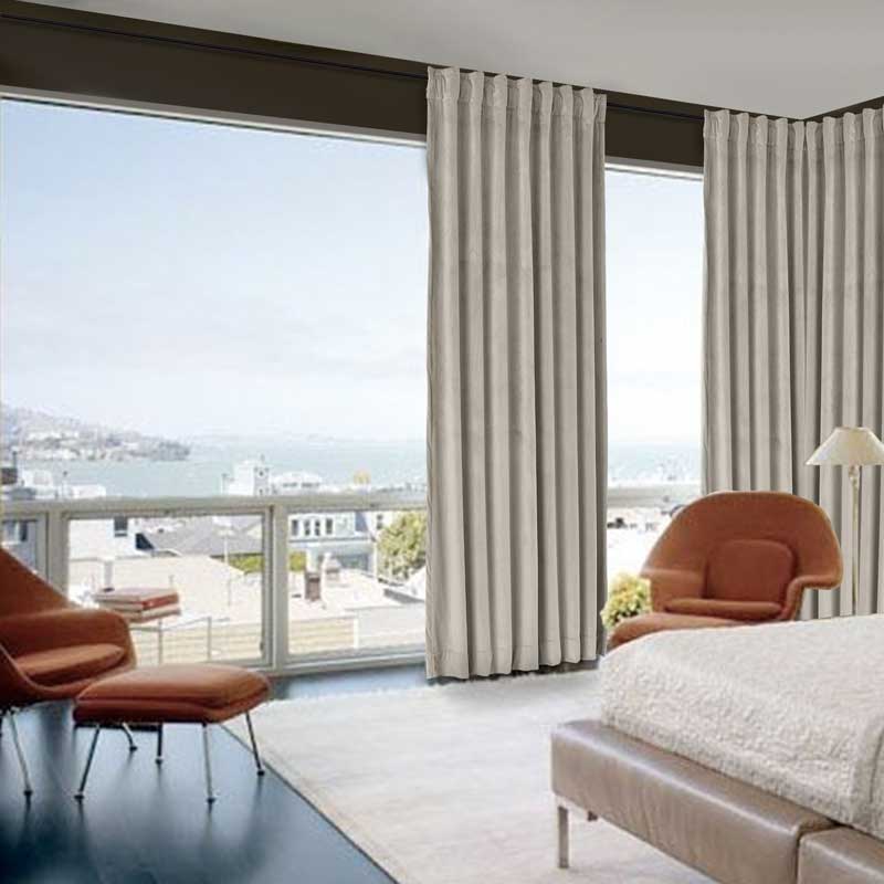 Maillard Velvet Curtains & Drapes Soft Top - Image 23