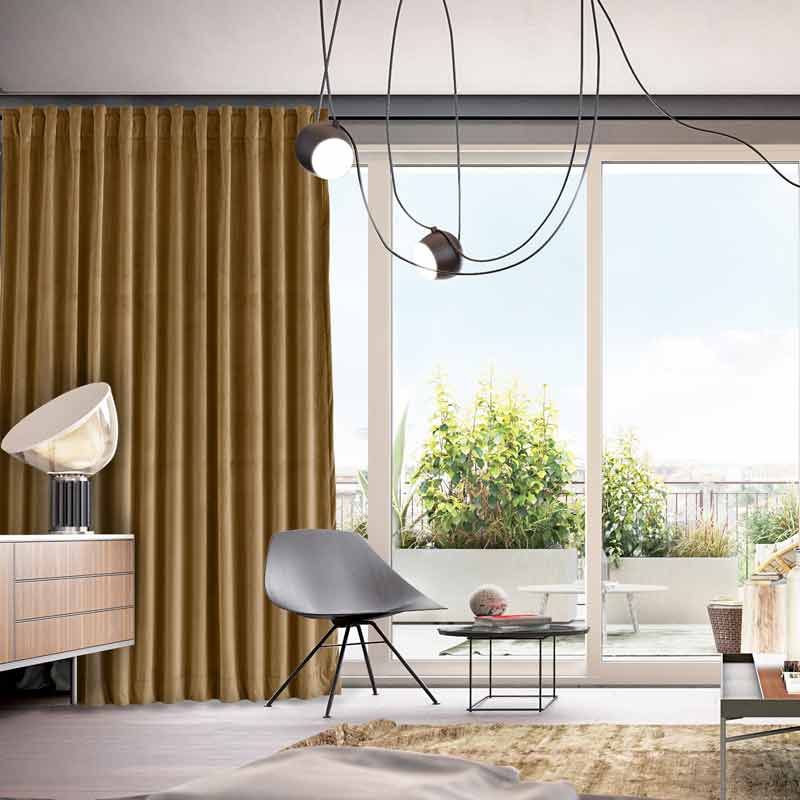 Maillard Velvet Curtains & Drapes Soft Top - Image 25