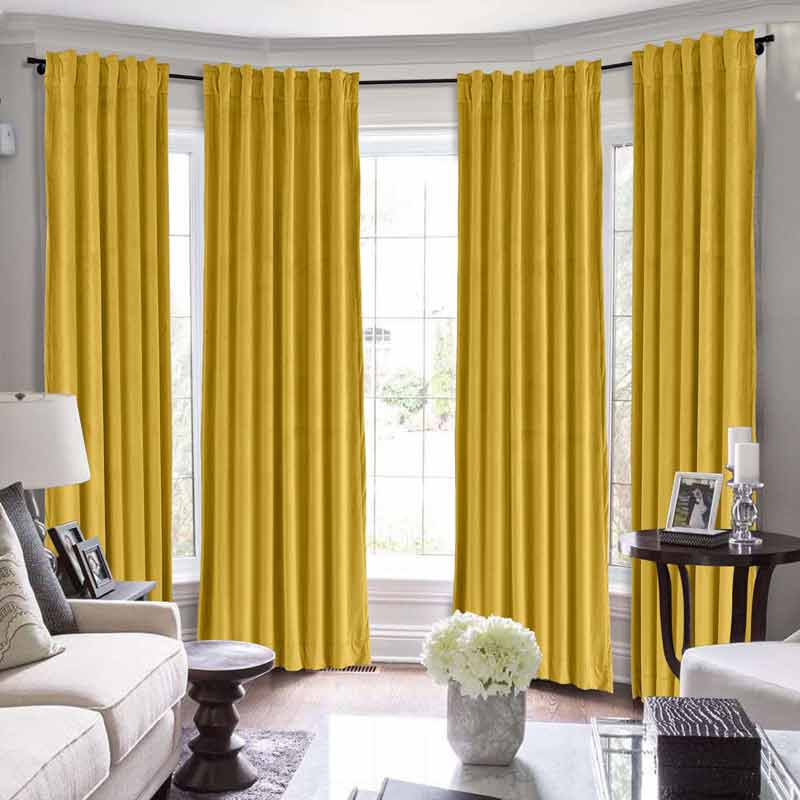Maillard Velvet Curtains & Drapes Soft Top - Image 28
