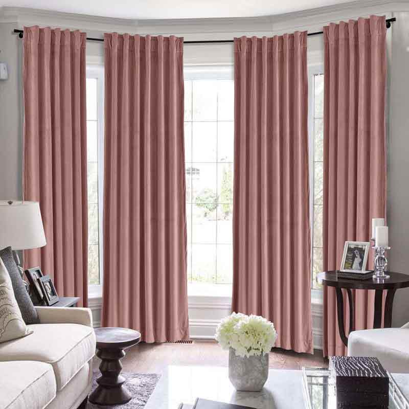 Maillard Velvet Curtains & Drapes Soft Top - Image 32