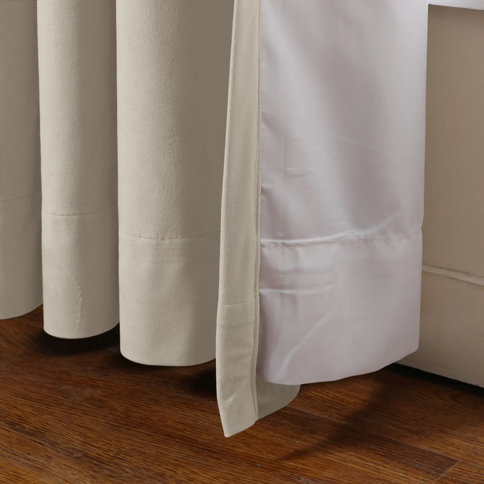 Maillard Velvet Curtains & Drapes Soft Top - Image 4