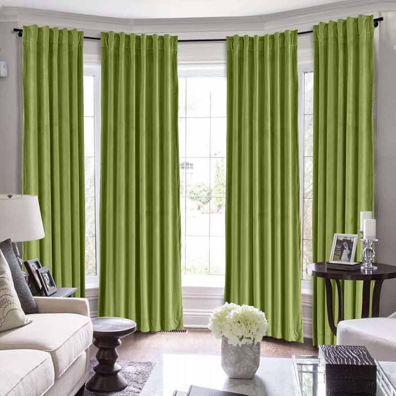 Maillard Velvet Curtains & Drapes Soft Top - Image 46